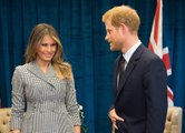 Voilà pourquoi le prince Harry a effectué ce geste étrange avec Melania Trump