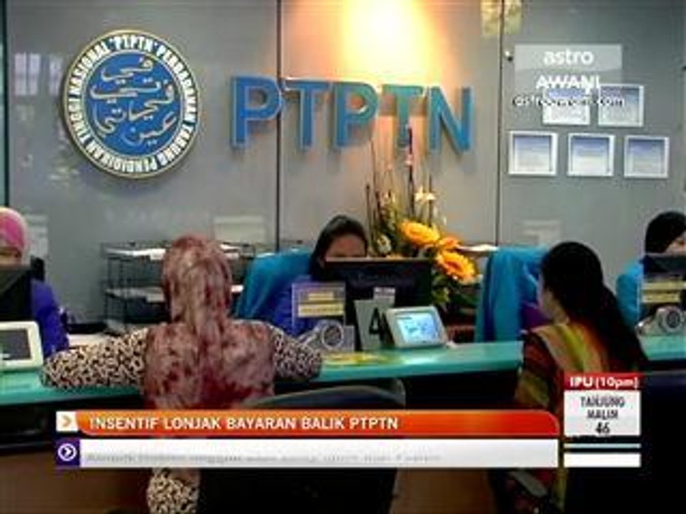 Insentif lonjak bayaran balik PTPTN