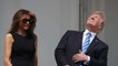 Donald Trump : le Président a regardé l'éclipse de soleil… sans lunettes !