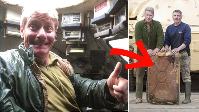 Il achète un tank de la guerre du golf sur Ebay et découvre un incroyable trésor à l'intérieur...