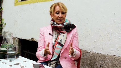 Esperanza Aguirre: "Si fuéramos británicos, a Teo le hubiéramos mandado los hombres de negro"