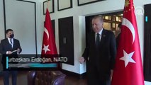 Cumhurbaşkanı Erdoğan, NATO Genel Sekreteri Stoltenberg ile bir araya geldi