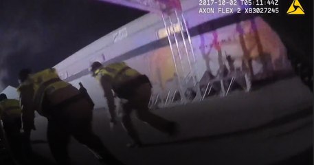 Fusillade de Las Vegas : les autorités dévoilent les images des body cam des policiers pendant l'attaque