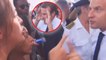 VIDEO - Emmanuel Macron s'emporte et perd complètement le contrôle face à une habitante de Saint-Martin