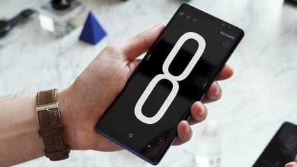 Galaxy Note 8 : comment activer l'utilisation à une main