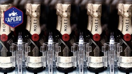 Les distributeurs de bouteilles de Champagne arrivent en Australie