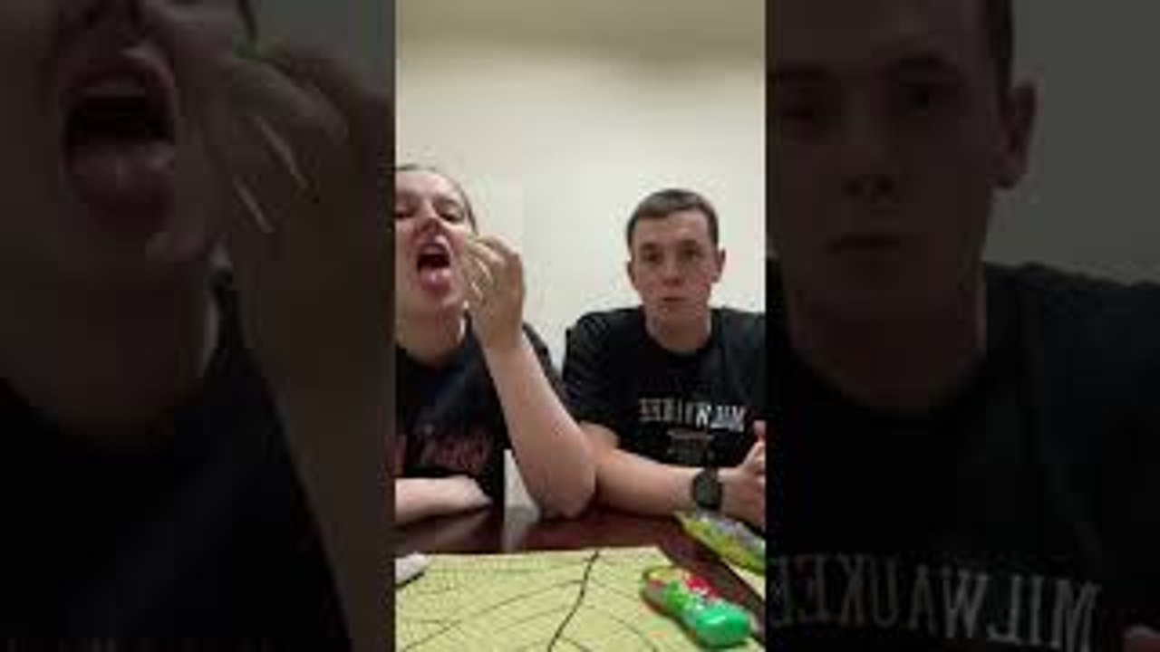 Sour Candy Makes for a Funny Face