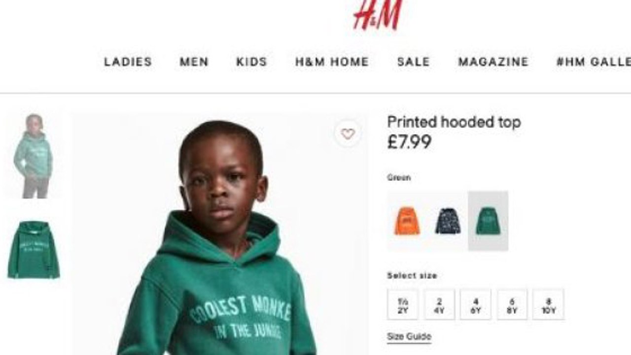 HM provoque une polémique avec une photo jugée raciste (puis s'excuse)