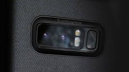 Galaxy Note 8 : le capteur photo se montre en image