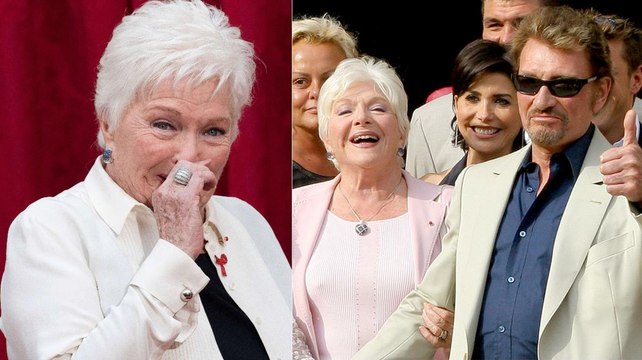 Line Renaud complètement bouleversée par la mort de Johnny Hallyday en direct à la télé