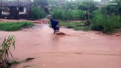 Moçambique atingida pelo ciclone Gombe