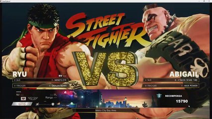 Gameplay SFV Ryu SFII