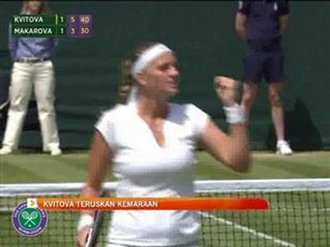 Kvitova teruskan kemaraan