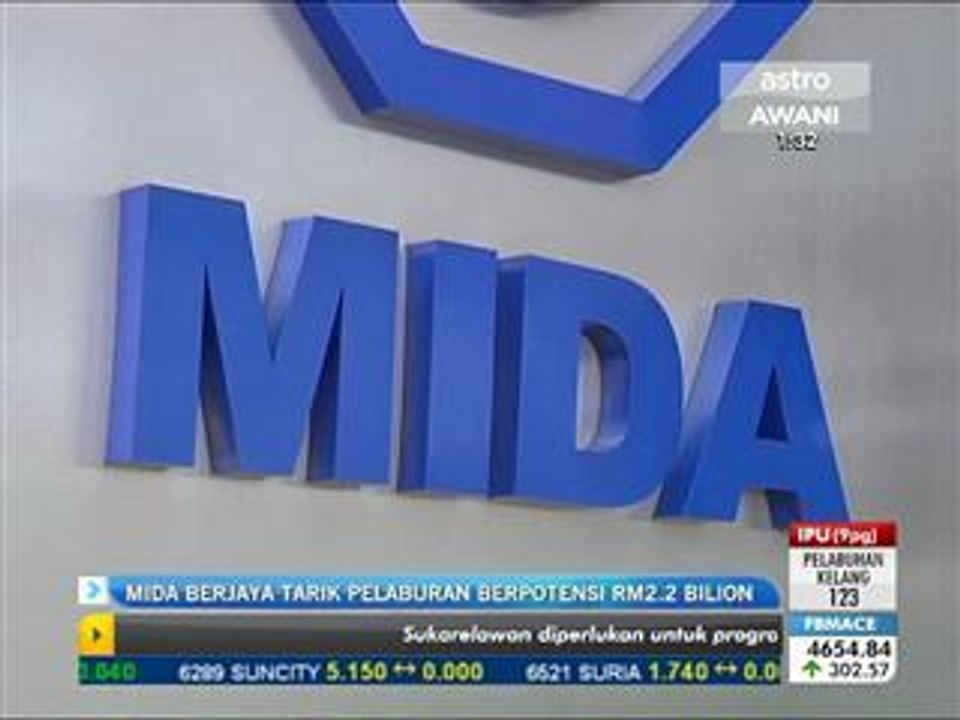 MIDA berjaya tarik pelaburan berpotensi RM2.2 bilion