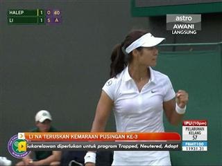Li Na teruskan kemaraan pusingan ke-3
