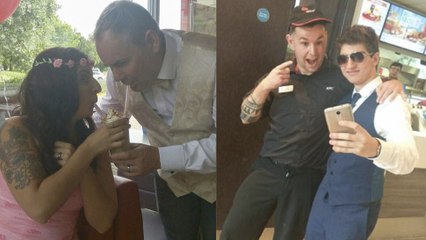 Ce couple a organisé son mariage avec 40 invités... au KFC !