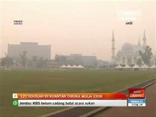 120 sekolah di Kuantan dibuka semula esok