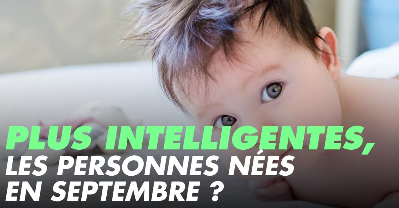 Voilà pourquoi les bébés nés en septembre sont plus intelligents que les autres
