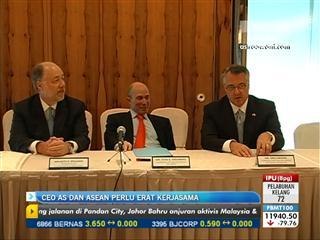 CEO AS dan Asean perlu erat kerjasama