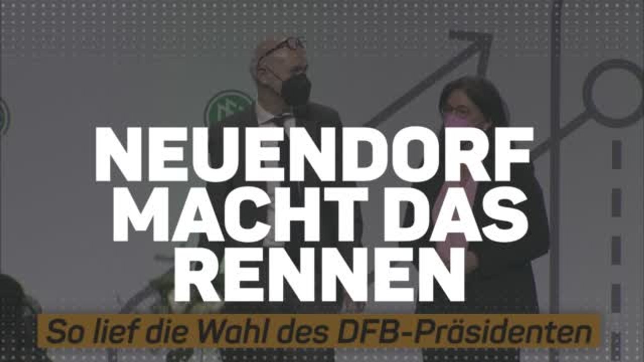 Neuendorf ist neuer DFB-Präsident: So lief die Wahl