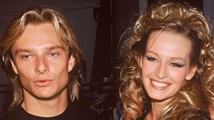 David Hallyday: le tendre message de son ex Estelle Lefébure