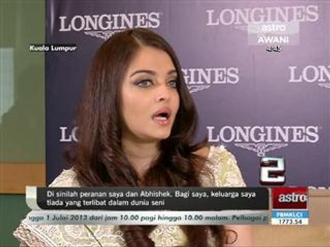 Aishwarya tidak sembunyi anak dari media