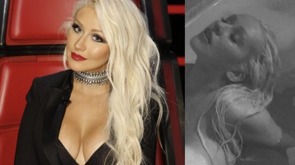 Christina Aguilera partage une série de photos très chaudes dans son bain