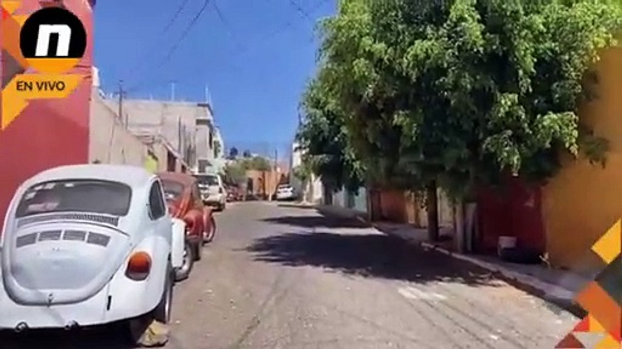 Hombre resultó lesionado al caerle un poste en la colonia San Gregorio