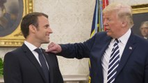 Le geste très étrange de Donald Trump envers Emmanuel Macron