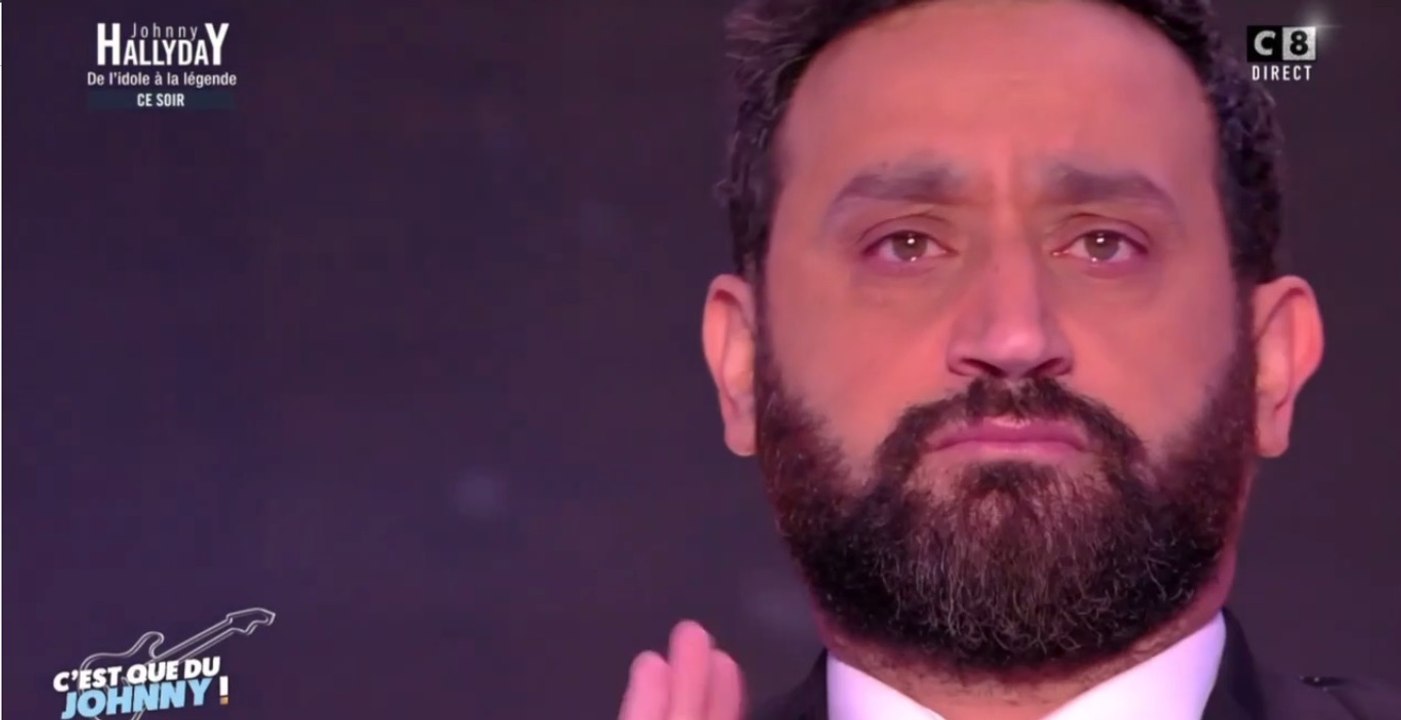 Hommage à Johnny Hallyday : Cyril Hanouna très ému dans "C'est que du Johnny" sur C8