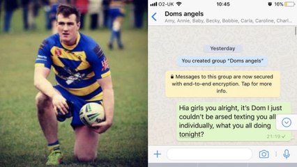 Ivre, un dragueur très audacieux crée un groupe WhatsApp avec ses 52 "targets"