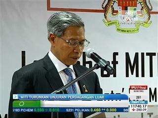 MITI turunkan unjuran perdagangan luar