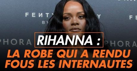 Rihanna torride dans une mini robe en cuir, elle affole les internautes
