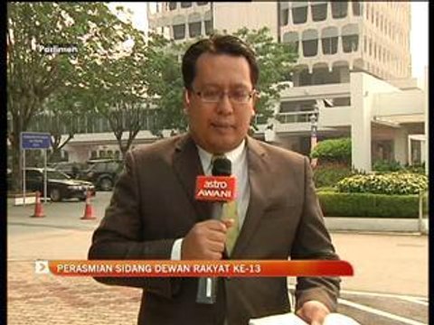 Perasmian Sidang Dewan Rakyat ke-13