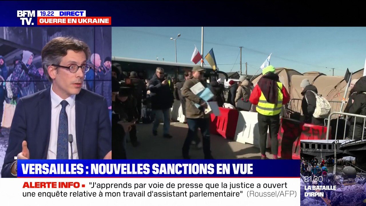 Julien Boucher (OFPRA) à propos des réfugiés ukrainiens: "Un peu plus de 10.000 personnes sont arrivées en France"