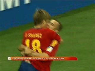 Sepanyol bawah 20 mara ke pusingan kedua