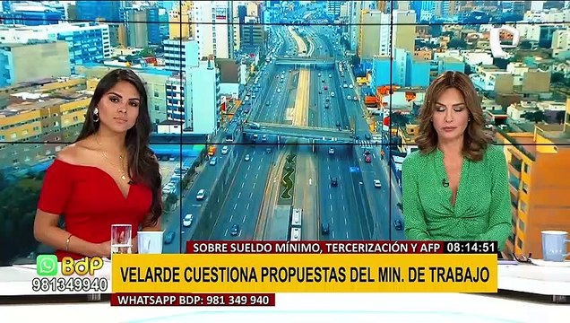 Julio Velarde lanzó duras críticas a las tres medidas de la ministra de Trabajo: absurdo