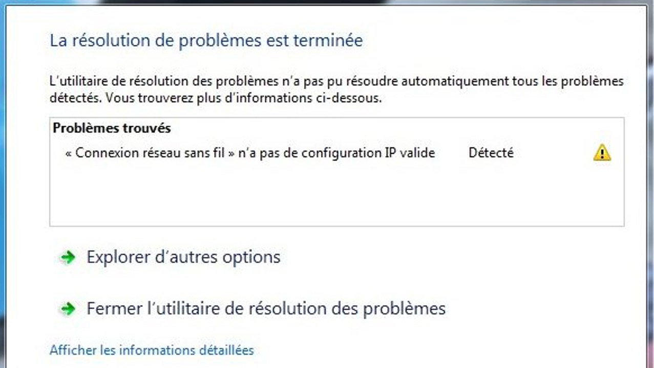 Windows 10 : le wifi n’a pas de configuration I...