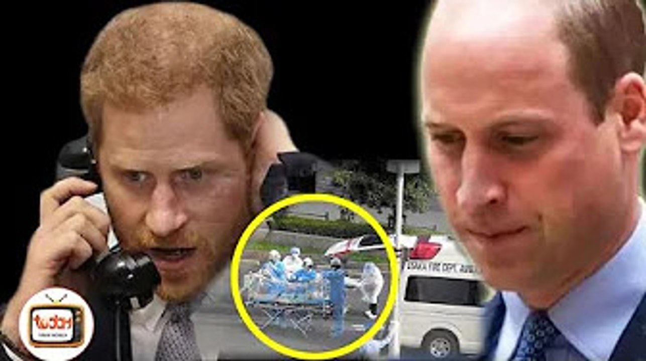 "Be right back" Prince Harry receives urgent news from William, the Queen has passed away