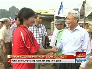 Indeks kesejahteraan rakyat dalam Bajet 2014