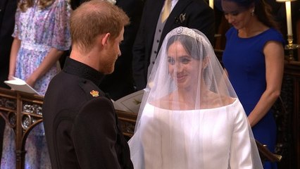 Mariage princier : on sait ce qu'Harry a dit à Meghan Markle à son arrivée à la chapelle Saint-George