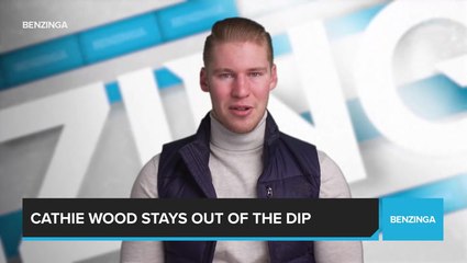 Cathie Wood Stays Out of the Dip