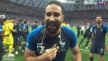 Coupe du monde 2018 : quand Adil Rami fête le sacre des Bleus... avec le collier d'immunité de Koh Lanta