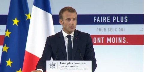 Plan pauvreté : Emmanuel Macron va instaurer un revenu universel d'ici 2020