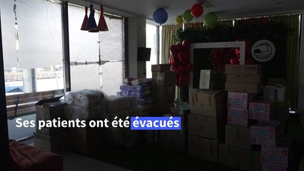 Une maternité de Kiev devient un poste de secours pour les blessés de guerre