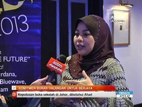 Komitmen bukan halangan untuk berjaya