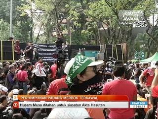 Perhimpunan di Padang Merbok terkawal