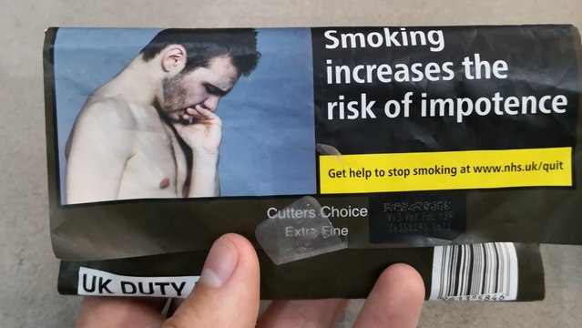 Paquets de cigarettes neutres : l' homme impuissant témoigne, C'était vraiment une erreur