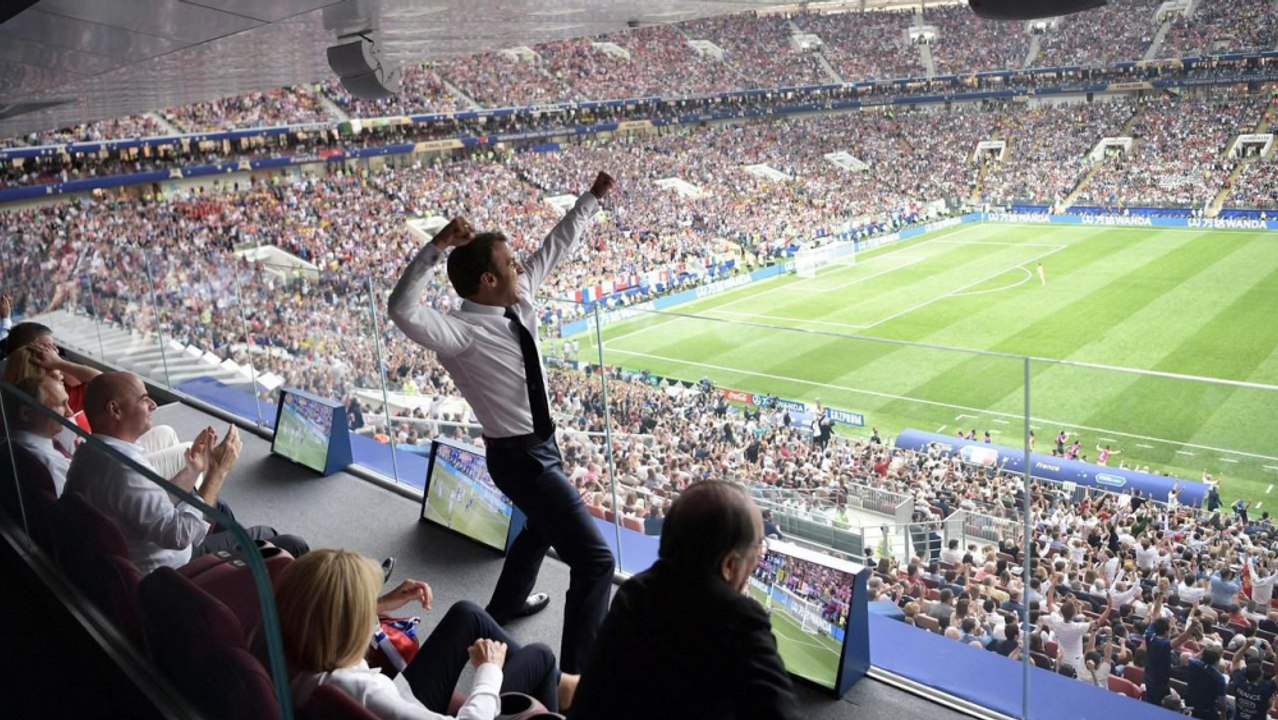 Et si la grande star de ce Mondial 2018, c'était.... Emmanuel Macron ?