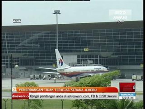 Penerbangan tidak terjejas kerana jerebu